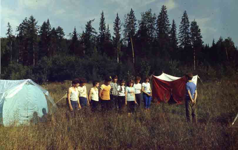 лагерь в Голубино